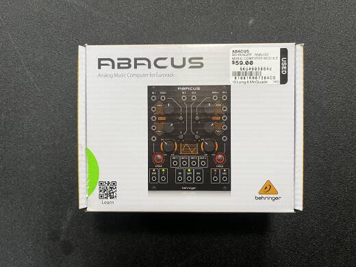 Behringer ABACUS Analog Music Computer For Eurorack
